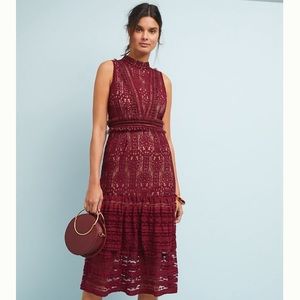 Anthropologie Lindsey Lace Dress
